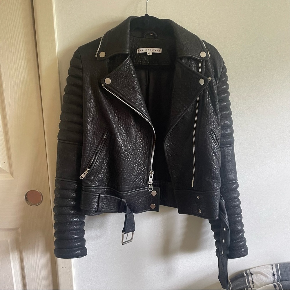 The arrivals leather jacket